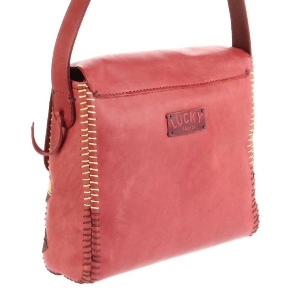 Lucky Brand Womens Laguna Canyon Leather Shoulder Bag - Picture 2 of 12